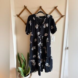 floral cotton dress | sonoma